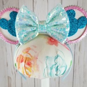 Mickey Balloon Minnie Mouse Ears Headband